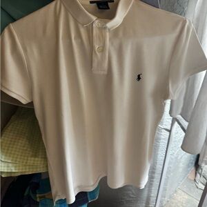 Lauren Ralph Lauren White Short Sleeve Tee